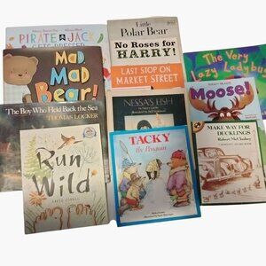 Childrens Picture Books Kids Reading Bedtime Stories Gender Neutral Lot 11